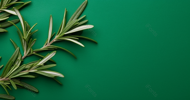 迷迭香食物背景与迷迭香枝最小的绿色,高清,摄影图,摄影图片,图片大全,摄影图免费下载